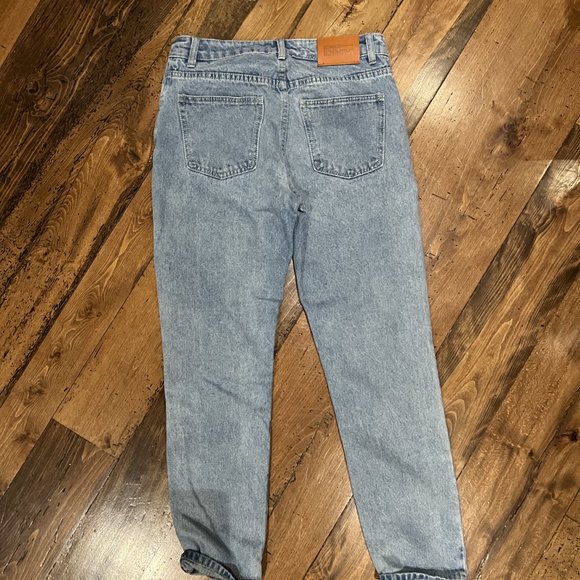 Princess Polly patchwork denim jeans - Picture 2 of 3